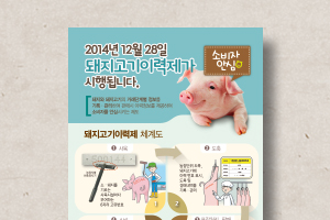 돼지고기이력제&nbsp;시행안내